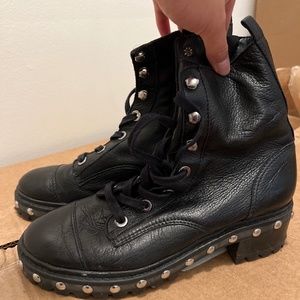 Schutz Andrea Combat Boots